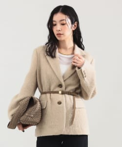 モヘヤループ シャギー ジャケット