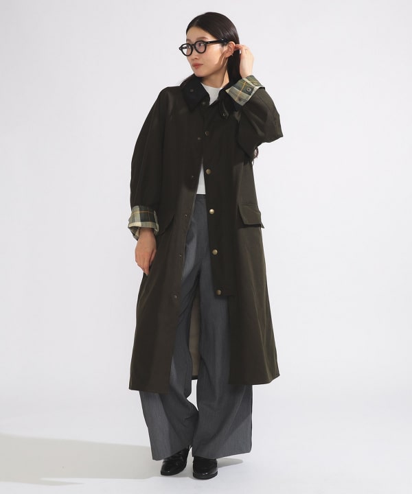 Barbour beams別注　コート　黒 クラシック！？ハイテク！？別注Barbour｜ビームス 梅田｜BEAMS