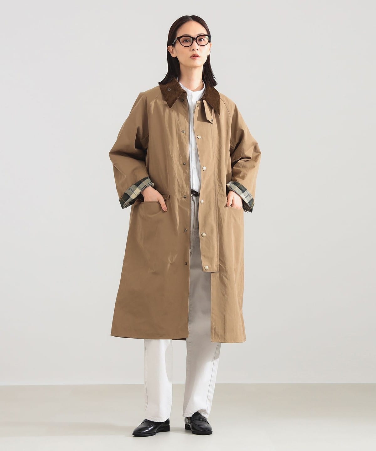 Demi-Luxe BEAMS（デミルクス ビームス）【別注】Barbour / BURGHLEY