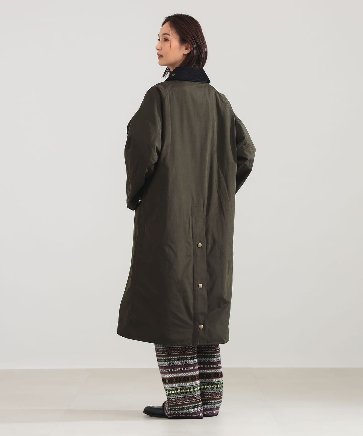 Demi-Luxe BEAMS（デミルクス ビームス）【別注】Barbour / BURGHLEY