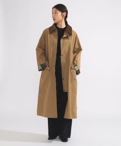 【+15%ポイントUP】【別注】Barbour / BURGHLEY ロングコート