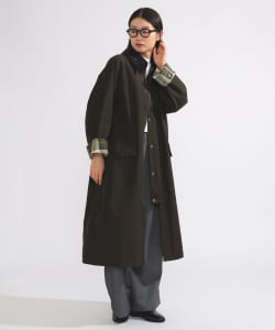 【+15%ポイントUP】【別注】Barbour / BURGHLEY ロングコート