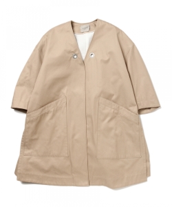 VONDEL / 別注オーバーVネックコート