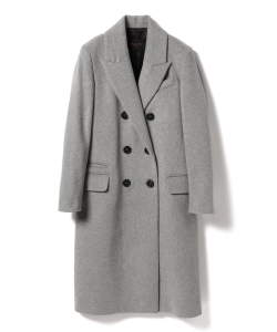 PALTO / ウールピークトラペル 6ボタンダブルコート