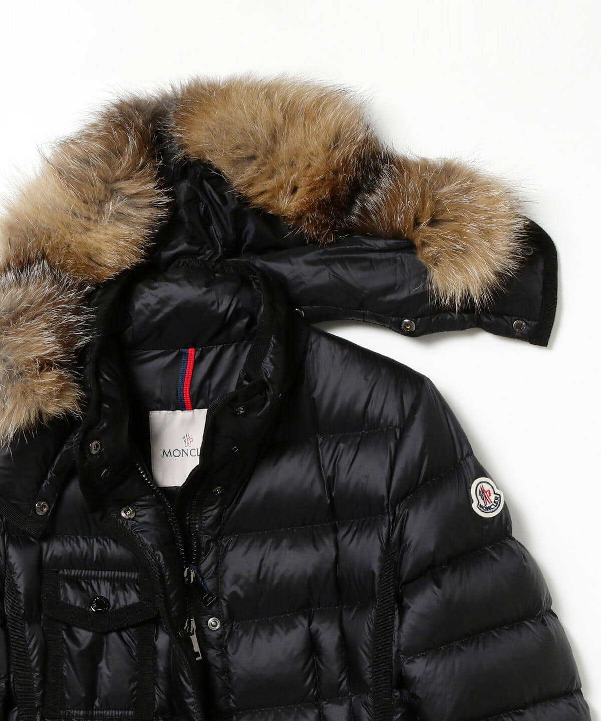 moncler fluffy coat