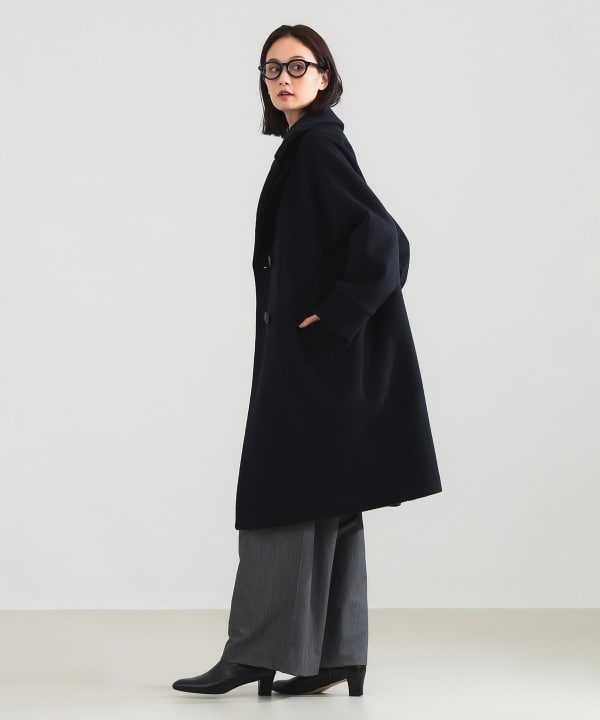 ビームス取扱♪ティッカゆったりスタンドカラー上質コットンナイロン