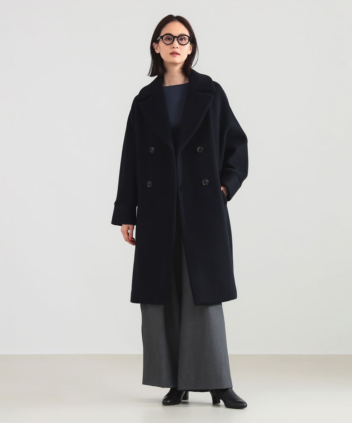 TICCA ティッカ / テントコート コート WOMEN NAVY ONE SIZE TICCA ティッカ / テントコート コート WOMEN NAVY ONE SIZE