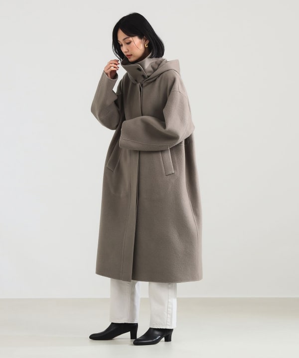 Demi-Luxe BEAMS（デミルクス ビームス）リバー フーディーコート