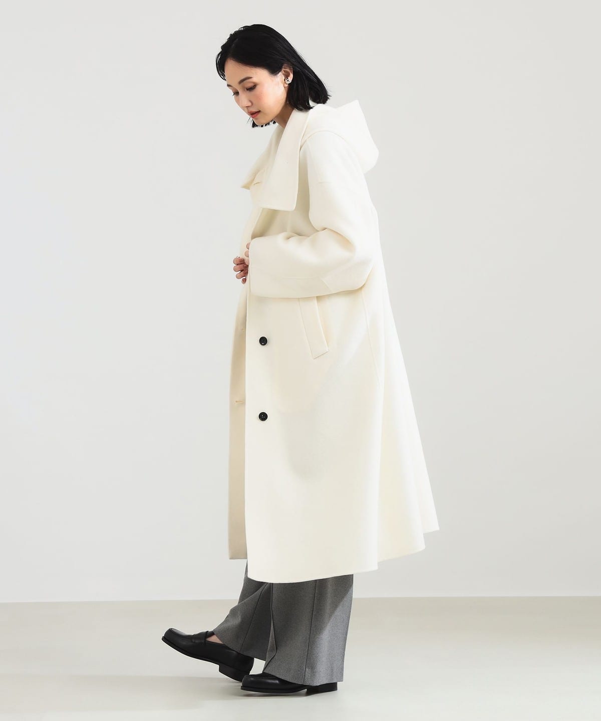 Demi-Luxe BEAMS（デミルクス ビームス）リバー フーディーコート