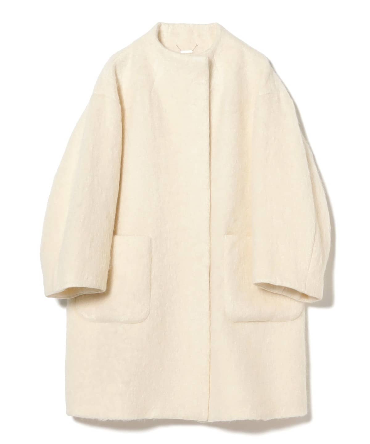 シャギー コート コート WOMEN OFF WHITE 38 シャギー コート コート WOMEN OFF WHITE 38