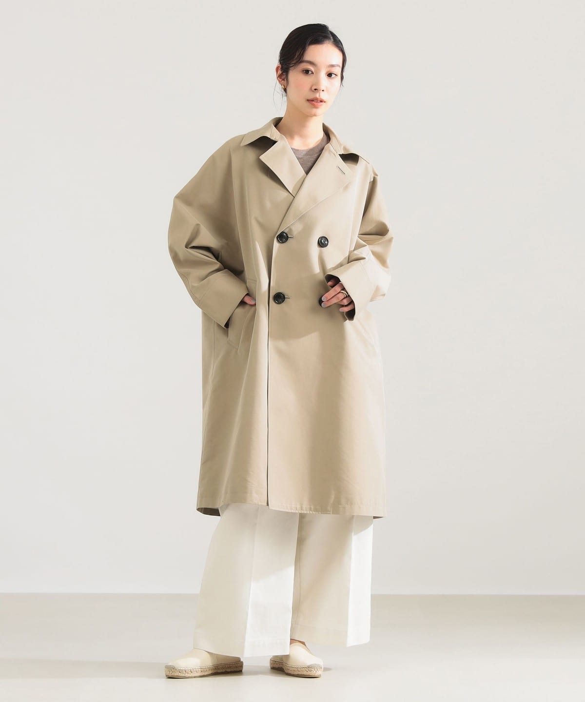 Demi-Luxe BEAMS（デミルクス ビームス）TICCA / テント トレンチ