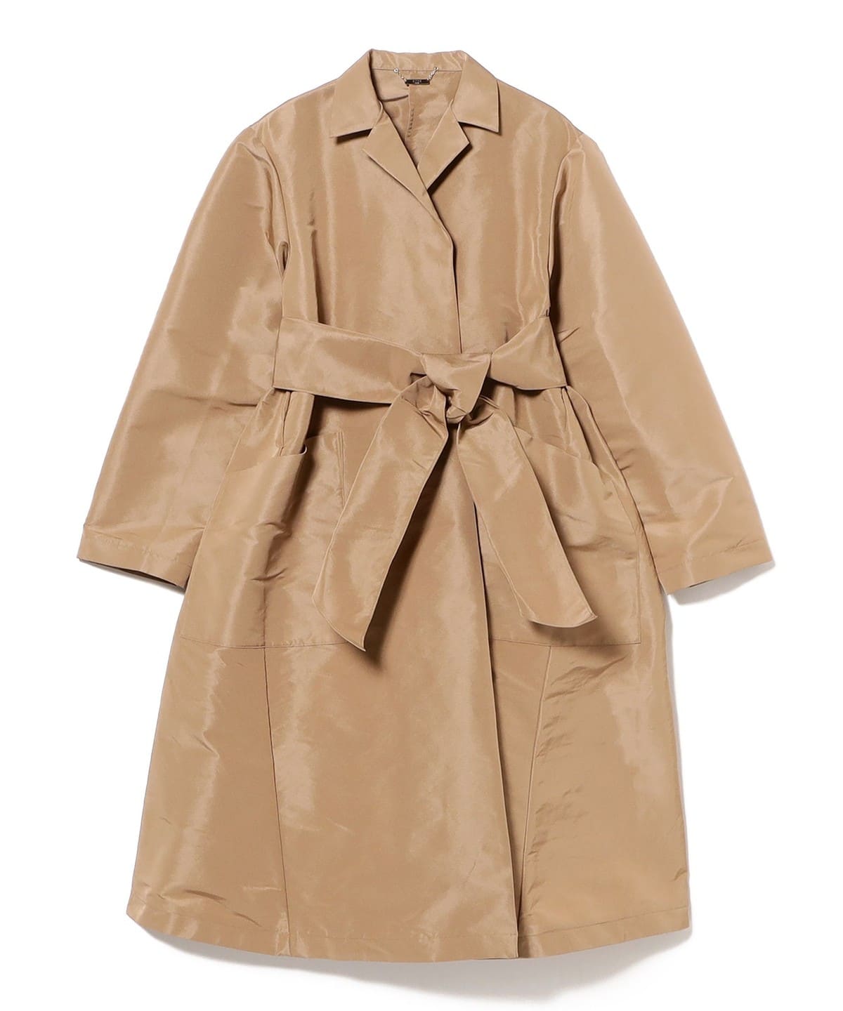 EFFE BEAMS（エッフェ ビームス）タフタ ベルテッド テントコート