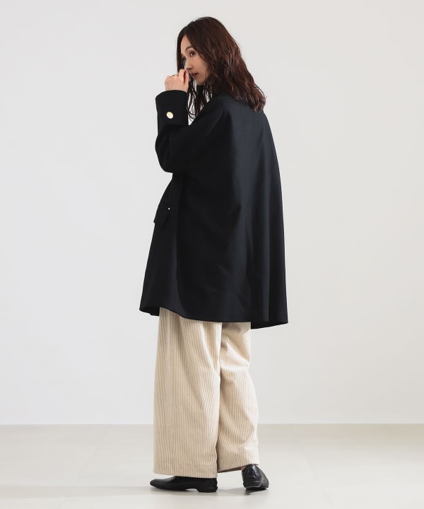 【モアバリエーション開催中】MACKINTOSH / NEW HUMBIE ノーカラー コート Model：H171 B80 W58 H86　Size：8