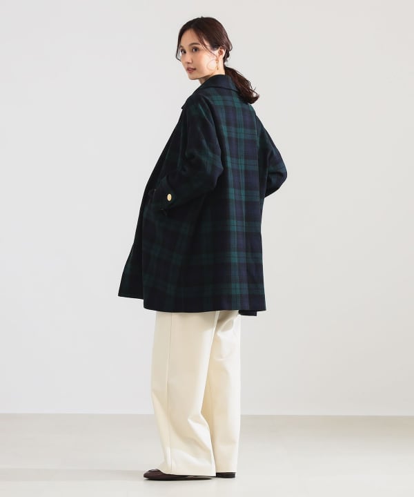 【+10%ポイントUP】MACKINTOSH / NEW HUMBIE ブラックウォッチ コート Model：H171 B80 W58 H86　Size：8