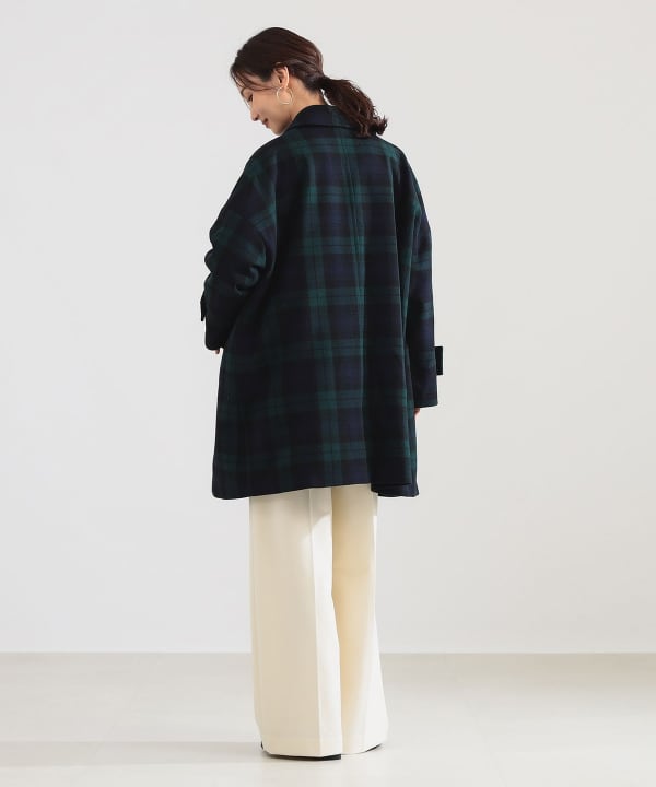 【+10%ポイントUP】MACKINTOSH / NEW HUMBIE ブラックウォッチ コート Model：H171 B80 W58 H86　Size：8