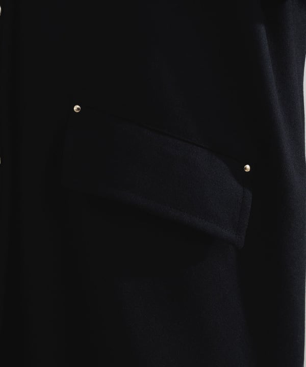 【モアバリエーション開催中】MACKINTOSH / NEW HUMBIE レオパード コート〈BLACK・BEIGE〉