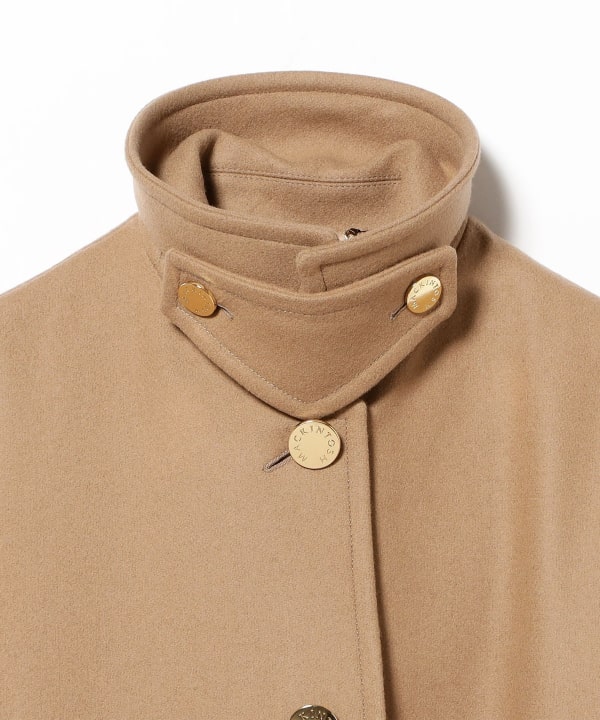 【モアバリエーション開催中】MACKINTOSH / NEW HUMBIE レオパード コート〈BLACK・BEIGE〉