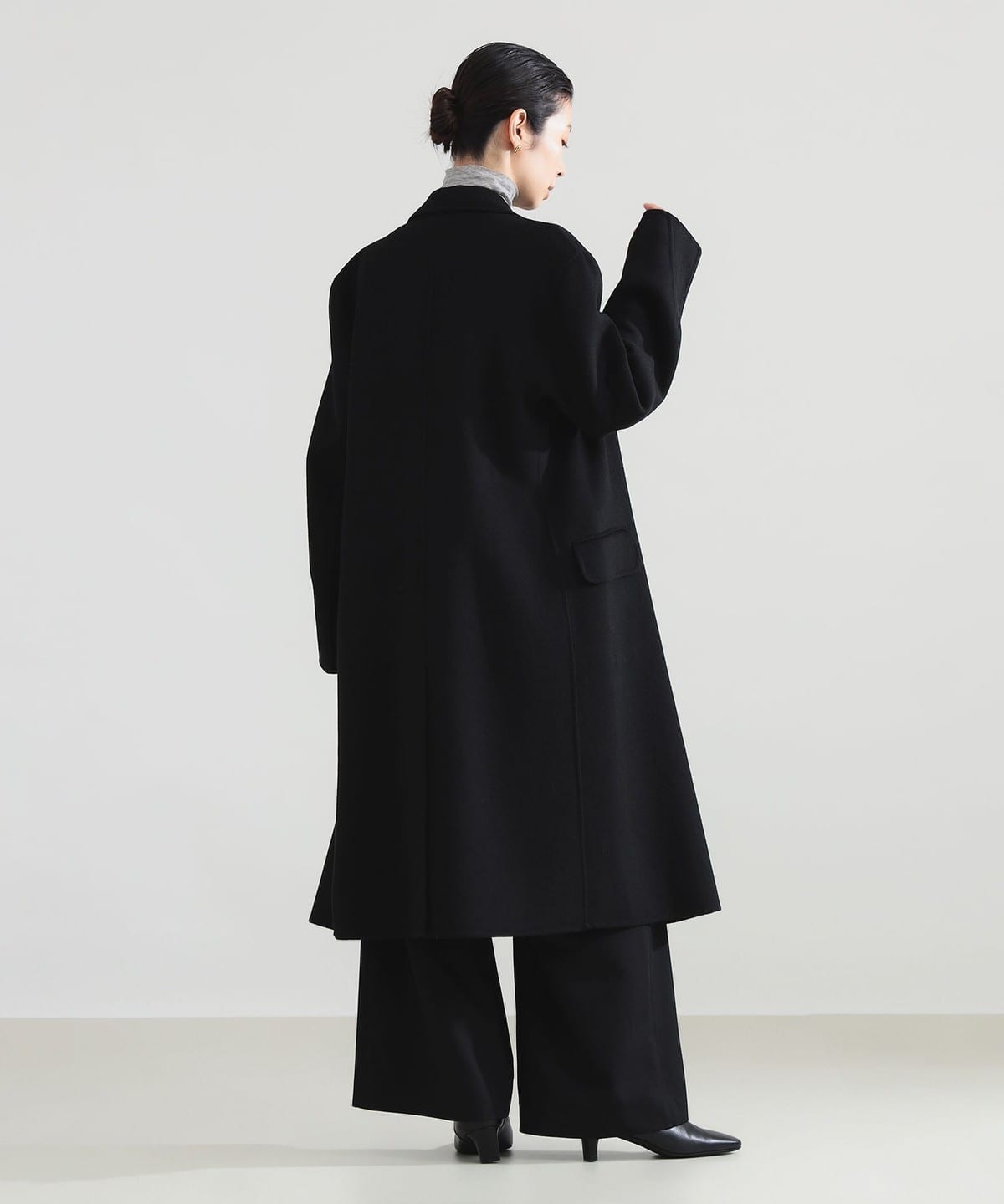 ✨美品✨ ビーミングバイビームス テーラードウールロングコート チェスターコート BEAMS SELECTION for WOMEN（ビームス セレクション for ウィメン