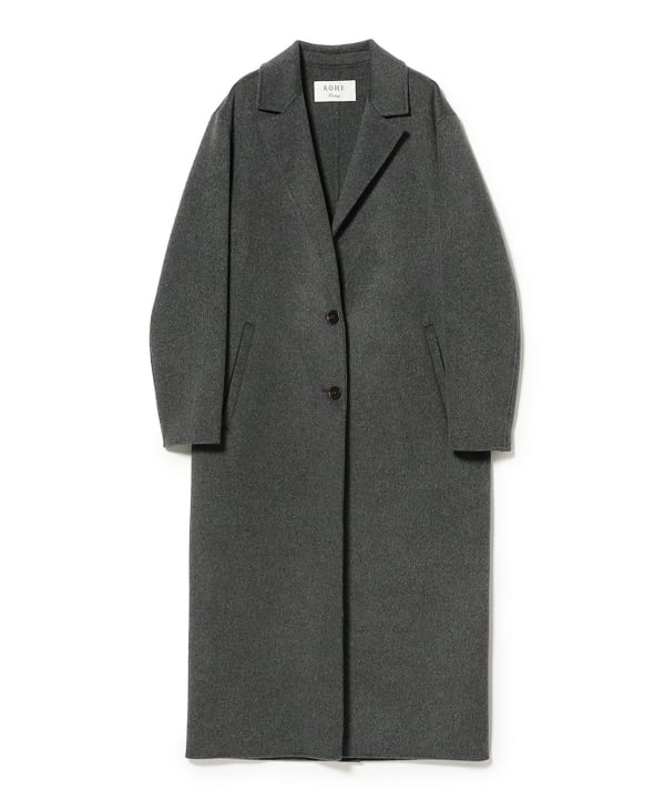 ROHE / ウール ダブルフェイス コート