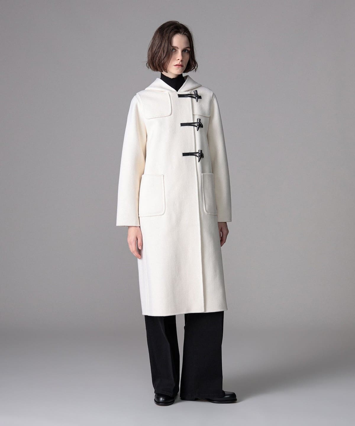 エムフィル M.Fil メルトン ダッフルコート EFFE BEAMS BEAMS SELECTION for WOMEN（ビームス セレクション for ウィメン）M