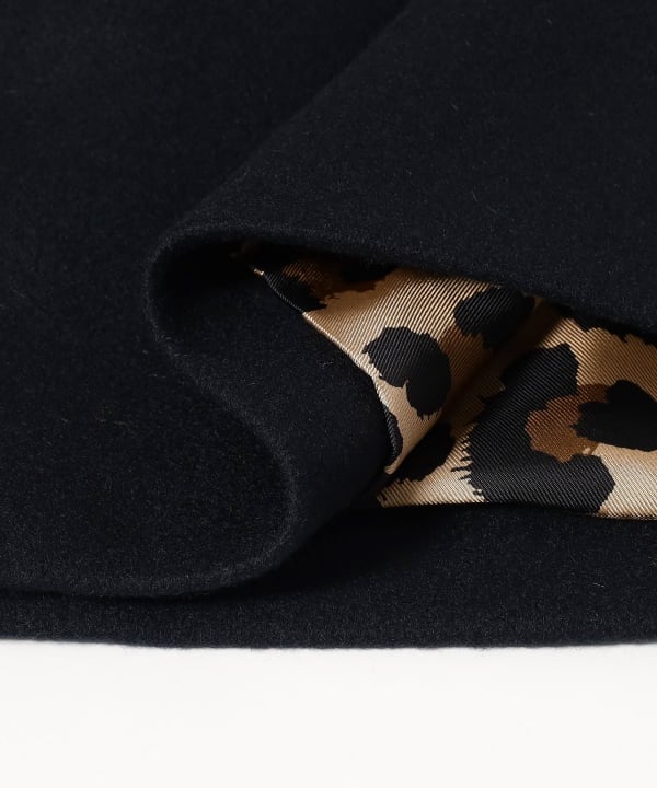 【モアバリエーション開催中】MACKINTOSH / NEW HUMBIE レオパード コート〈NAVY〉