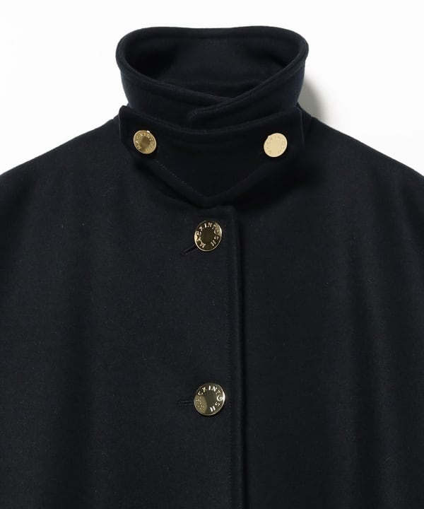 【モアバリエーション開催中】MACKINTOSH / NEW HUMBIE レオパード コート〈NAVY〉