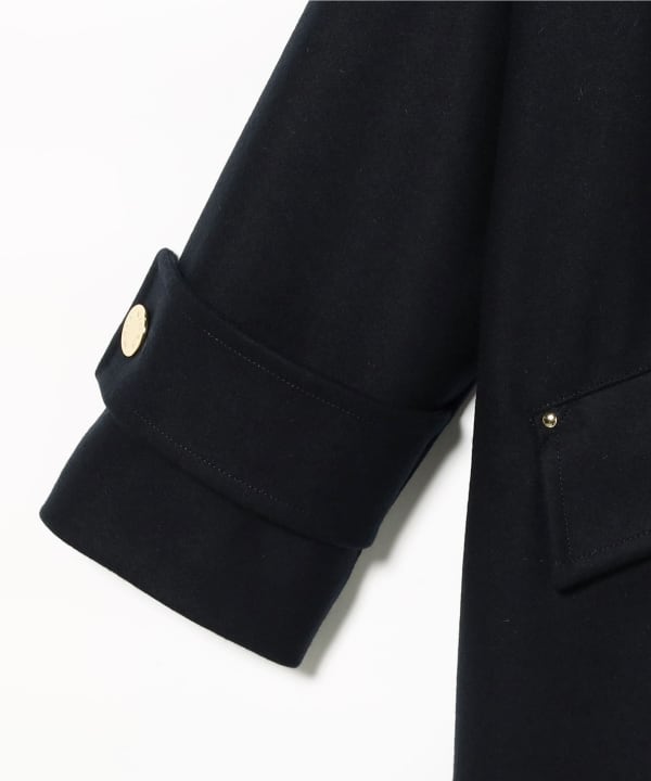 【モアバリエーション開催中】MACKINTOSH / NEW HUMBIE レオパード コート〈NAVY〉