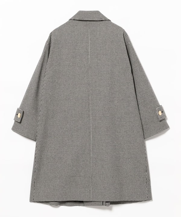 【モアバリエーション開催中】MACKINTOSH / NEW HUMBIE LONG SL ハウンドトゥース コート