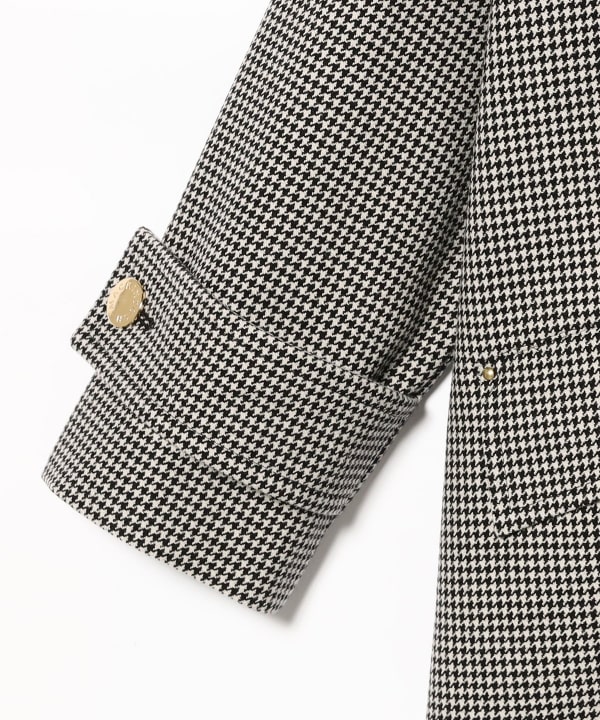 【モアバリエーション開催中】MACKINTOSH / NEW HUMBIE LONG SL ハウンドトゥース コート