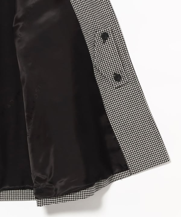 【モアバリエーション開催中】MACKINTOSH / NEW HUMBIE LONG SL ハウンドトゥース コート