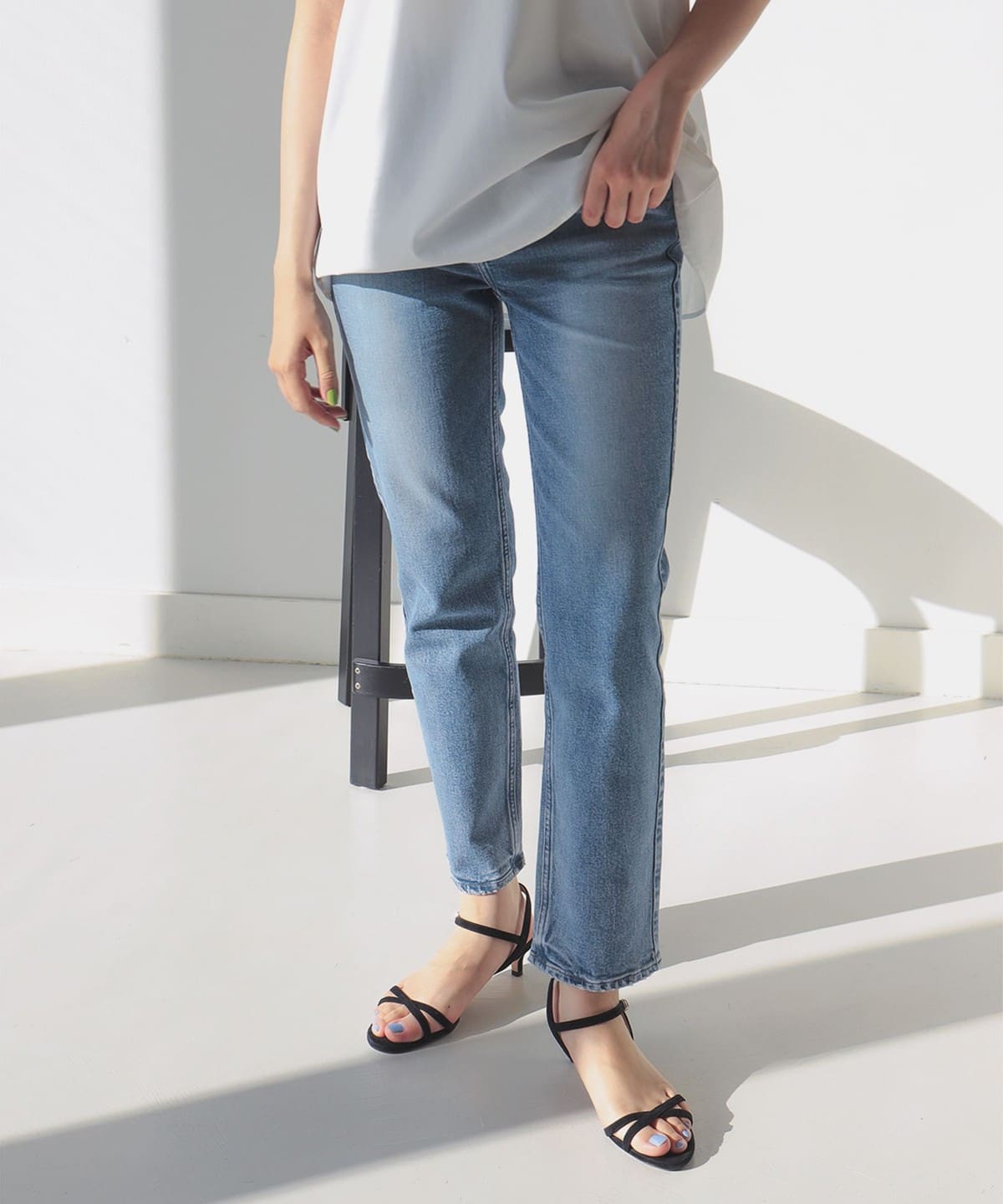 upper hights アッパーハイツ / THE LIPSTICKⅡ デニムパンツ パンツ WOMEN 別注TOPAZ 24 upper hights アッパーハイツ / THE LIPSTICKⅡ デニムパンツ パンツ WOMEN 別注TOPAZ 24