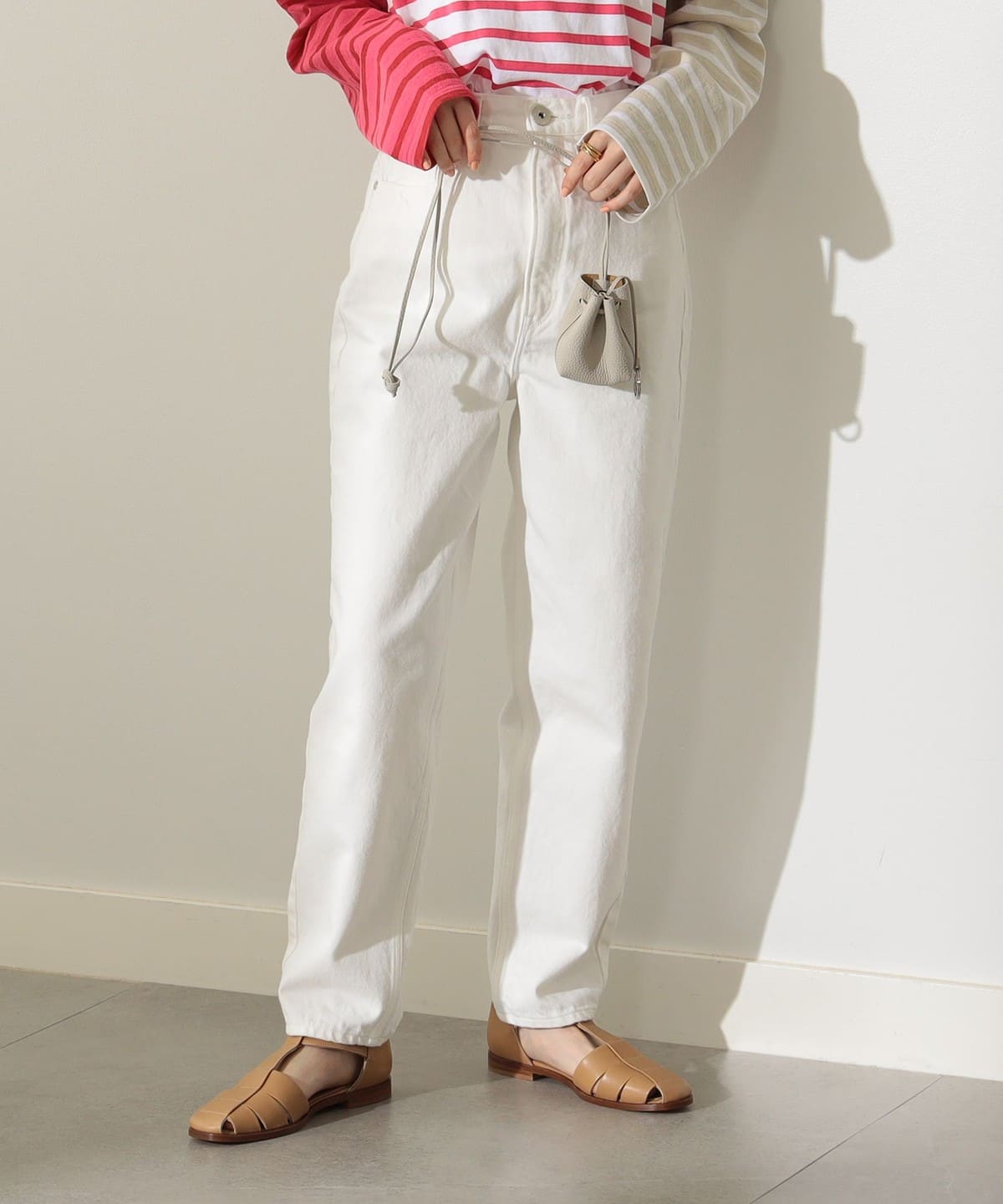 Demi-Luxe BEAMS upper hights / THE MISS denim Demi-Luxe BEAMS