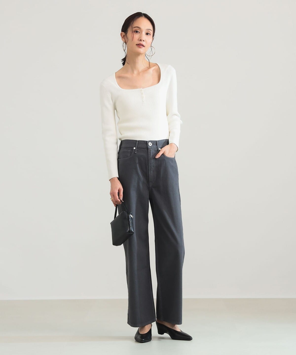 upper hights】THE LAZY NIECE 25 サイドゴム BEAMS SELECTION for WOMEN（ビームス セレクション for ウィメン