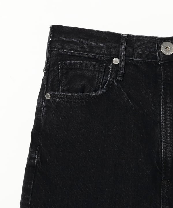 【別注】upper hights × Demi-Luxe BEAMS / THE SISTER デニムパンツ LAMPBLACK