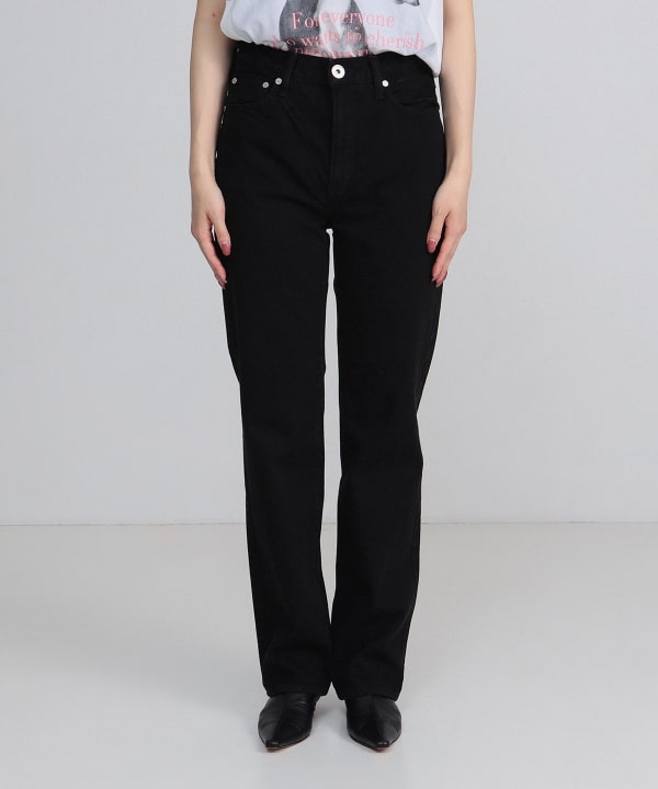 ⭐️未使用&お値下げ中⭐️Demi-Luxe BEAMS ブラックデニムパンツ 25 Demi-Luxe BEAMS（デミルクス ビームス）upper hights / THE AMALIE