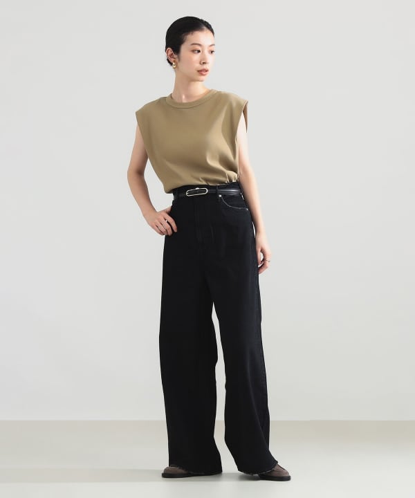 upper hights / THE LIAM デニムパンツ〈KURO〉 Model：H165　Size：25
