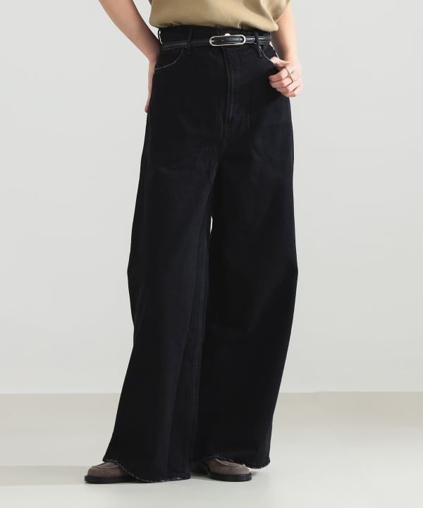 upper hights / THE LIAM デニムパンツ〈KURO〉 Model：H165　Size：25