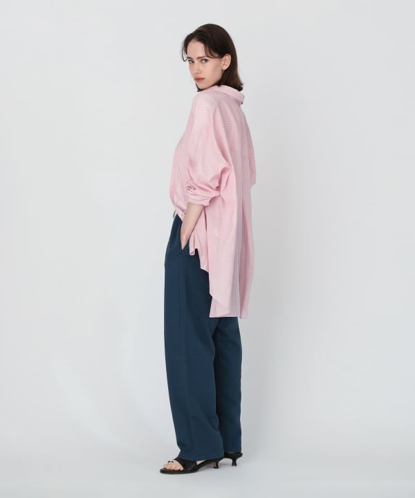 【別注】0fr. Paris × Demi-Luxe BEAMS / ロゴ スウェットパンツ Model：H173 B77 W57 H85  SIZE：S