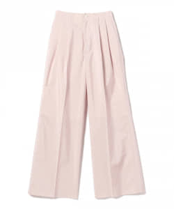 AURALEE / FINX POLYESTER STRIPE PANTS