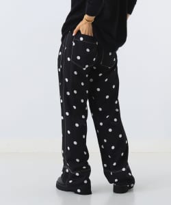 LEE MATHEWS / Olive ドット パンツ