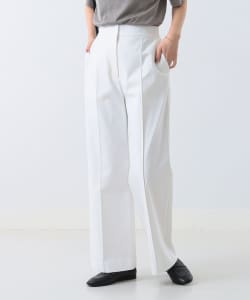 Demi-Luxe BEAMS / 女裝 中線 打褶 長褲