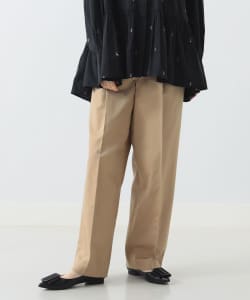 Demi-Luxe BEAMS / 女裝 經典 寬鬆 長褲