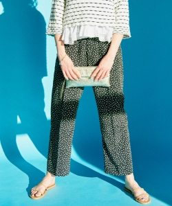 VONDEL / ドットプリントパンツ