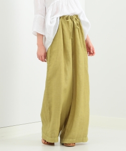120%LINO / ドロータック ワイドパンツ