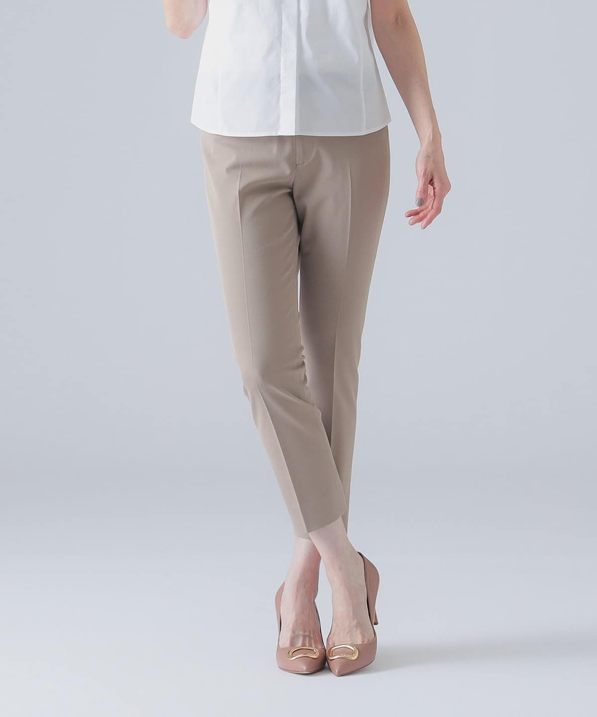 M・fil エム・フィル / ボディシェル イージーパンツ パンツ WOMEN BEIGE 36 M・fil エム・フィル / ボディシェル イージーパンツ パンツ WOMEN BEIGE 36