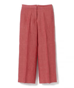 INCOTEX / リネン セミワイドパンツ
