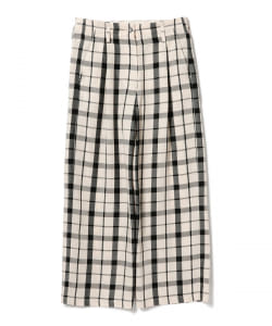 SUPPORT SURFACE / チェック ワイドパンツ