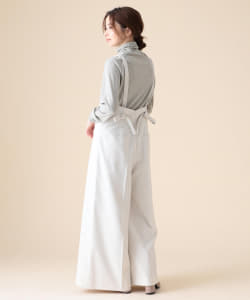 Demi-Luxe BEAMS / サスペンダー ワイドパンツ