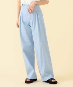 Cabana / コットン タック ロングパンツ