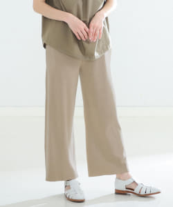 SLOANE × Demi-Luxe BEAMS / 別注 ハーフミラノリブ ニットパンツ